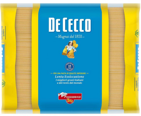 DE CECCO semolinové cestoviny Bucatini 3kg