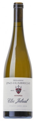 Zind Humbrecht Pinot Gris Clos Jebsal Monopole, BIO 0,75L, AOC, r2024, bl, su
