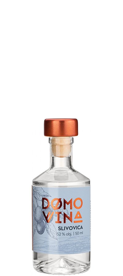 Domovina Slivovica 52% 0,05L