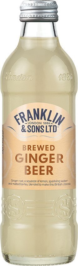 Franklin & Sons Ginger beer 275ml, nealko, sýtený nápoj 0,275L, sklo