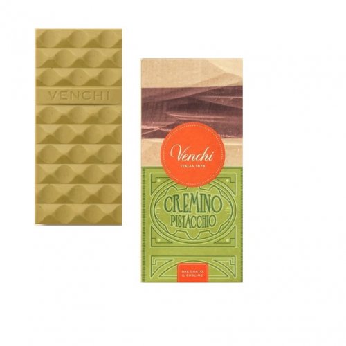 VENCHI Cremino Pistacchio Mliečno-biela čokoláda s pistáciovou pastou110g,cok