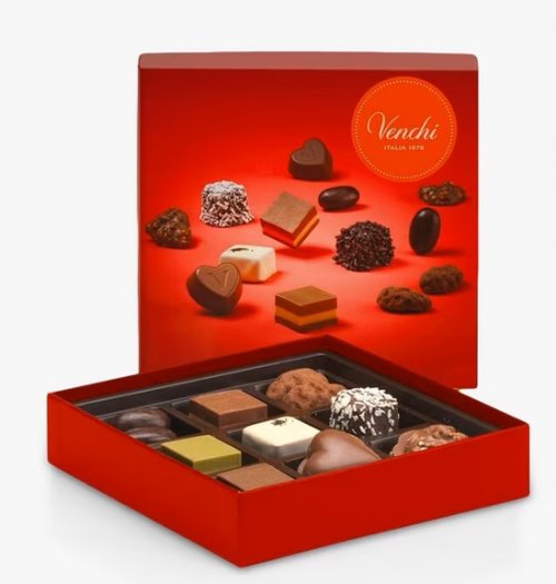 VENCHI Praline Mini výber praliniek v darčekovom balení 112g, cca. 13 ks,cok