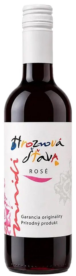 Vinidi Hroznová šťava ružová 0,2L, hm, ruz, sc