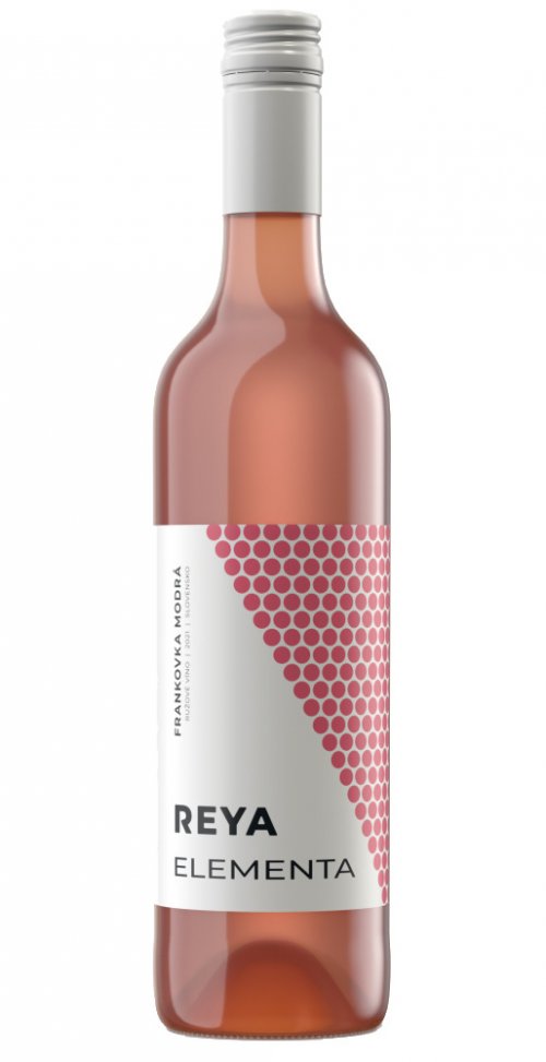 Reya Elementa Frankovka modrá rosé 0,75L, r2021, ruz, su, sc
