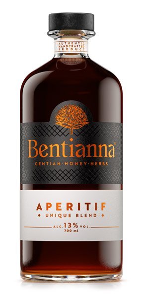 Bentianna medovo - bylinný aperitív 0,7L, miesalknapoj