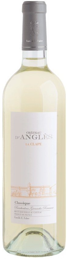 Château d'Angles Classique Blanc La Clape 0,75L, r2021, bl, su