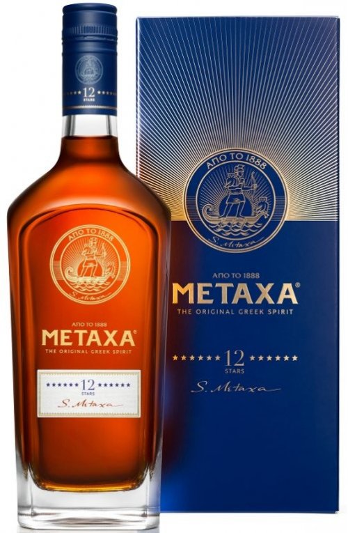 Metaxa 12* 40% 0,7L, brandy, DB
