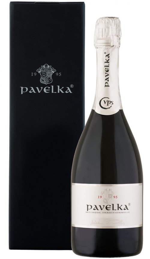 Pavelka Sekt Blanc de Blancs Brut 0,75L, skt trm, bl, brut, DB