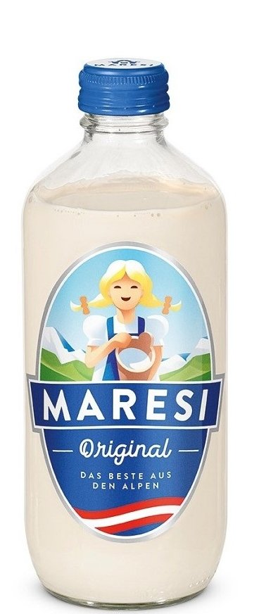Maresi Alpenmilch 500 g, zahustené mlieko nesladené 0,472L
