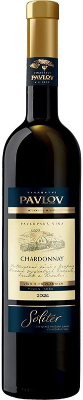 Vinařství Pavlov Chardonnay 0,75L, r2024, nz, bl, su