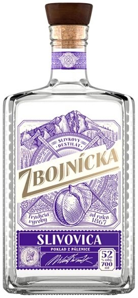 Zbojnícka Slivovica 52% 0,7L, ovdest