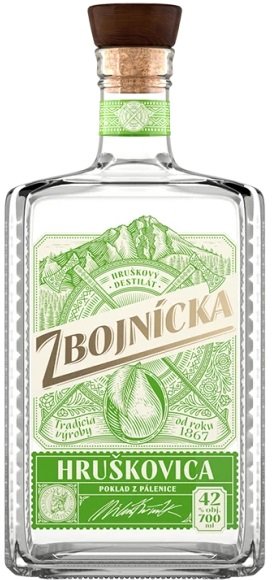 Zbojnícka Hruškovica 42% 0,7L, ovdest