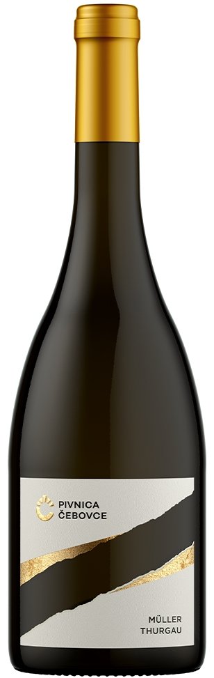 Pivnica Čebovce Müller Thurgau 0,75L, r2024, nz, bl, su