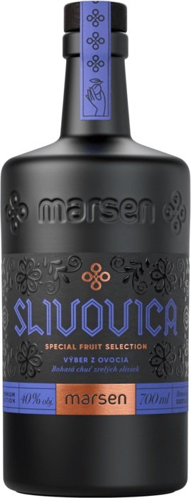 Marsen Slivovica Premium 40% 0,7L, ovdest