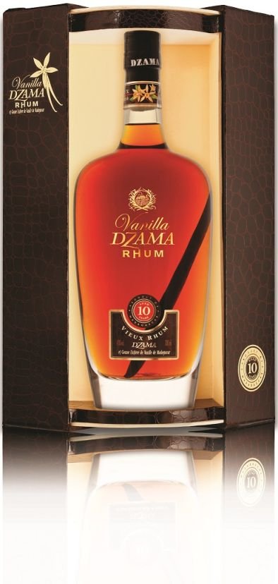 Dzama Rhum Vanilla 10 ročný 43% 0,7L, rum, DX