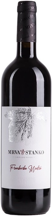 Mrva & Stanko Frankovka modrá, Dolné Orešany 0,75L, r2022, cr, su