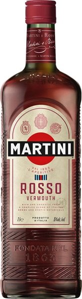 Martini Rosso 15% 1L, fortvin, cr