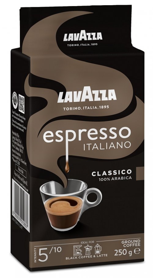 Lavazza Retail Espresso Classico 100% Arabica 250g,ml, vako