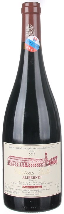 Château Belá Alibernet 0,75L, r2019, nz, cr, su
