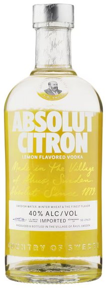 Absolut vodka Citron 40% 0,7L, vodka