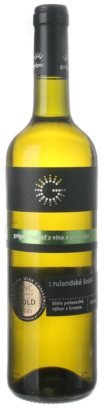 Golguz Rulandské šedé 0,75L, r2024, vzh, bl, plsu