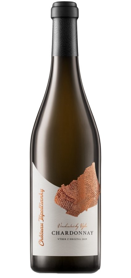Château Topoľčianky Vinohradnícky Výber Chardonnay 0,75L, r2024, vzh, bl, su