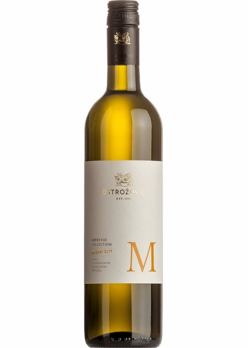Ostrožovič Abbrevio Collection Muškát žltý 0,75L, r2024, bl, plsu, sc