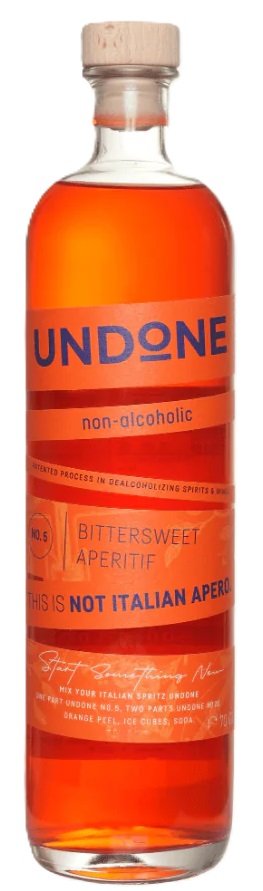 Undone No.5 Not Bitterliqueur Alcohol Free 0% 0,7L