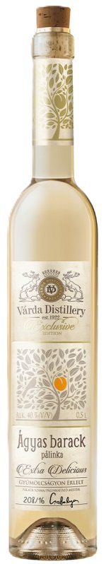 Várda Exclusive Marhuľovica odležaná na ovocí 42% 0,5L, ovdest