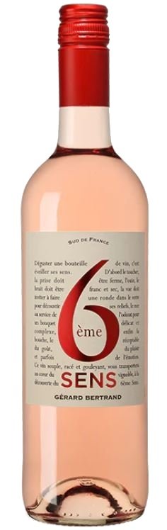 Gérard Bertrand 6éme SENS Rosé BIO 0,75L, IGP, r2025, ruz, su, sc