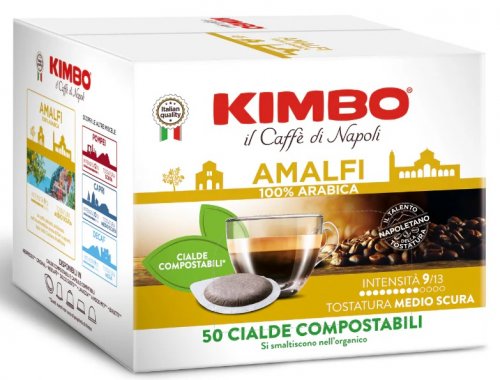 Kimbo Bar Cialda Amalfi (50x7g pods),kaps