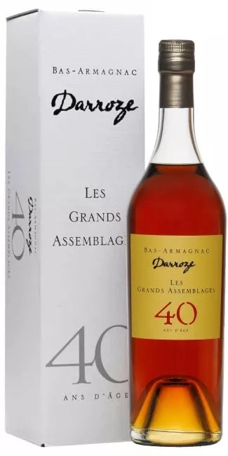 Darroze Bas-Armagnac Les Grands Assemblages 40 yo 43 % 0,7L, AOC, arm, DB