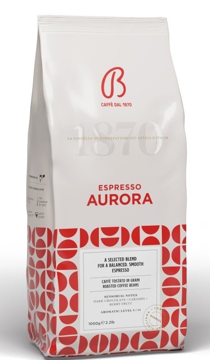Barbera Espresso Aurora  OCS 1000g,zrnzm, ochr
