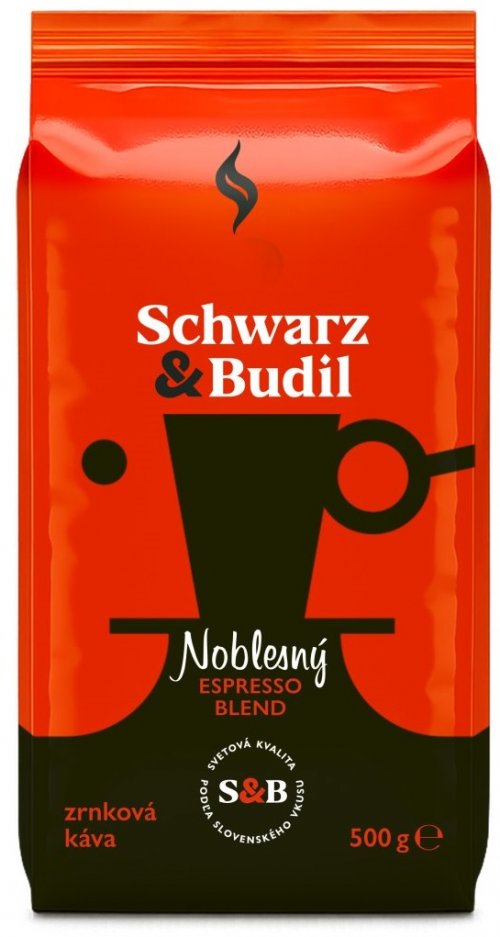 Schwarz&Budil Káva zrnková  500g,zrnzm, ochr