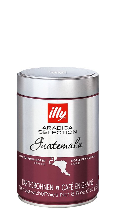 illy Káva zrnková Guatemala 250g,zrn, plech