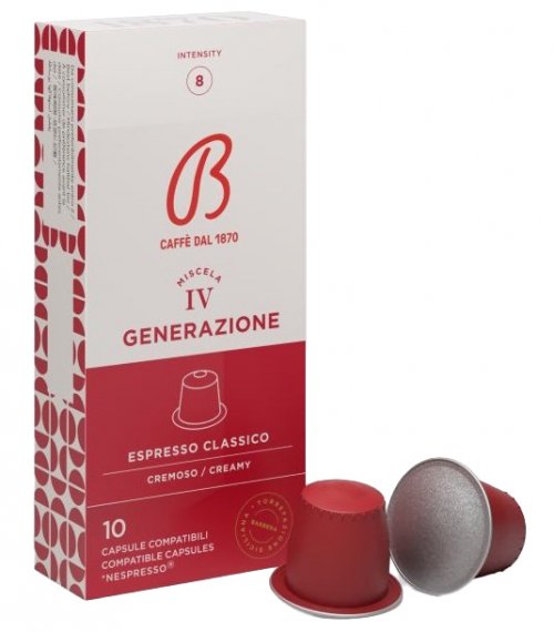 Barbera Espresso Classico kapsule pre Nespresso,kaps