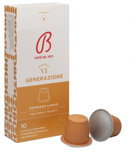 Barbera Espresso Lungo kapsule pre Nespresso,kaps