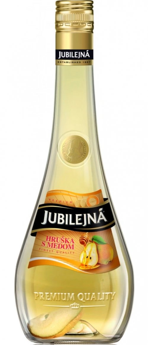 Jubilejná Hruška s medom 30% 0,7L
