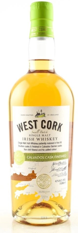 West Cork Whisky Calvados  Cask 43% 0,7L, whisky