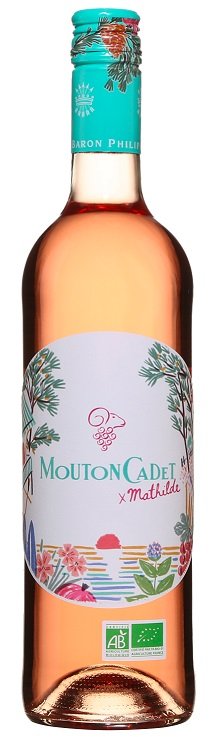 Rothschild Mouton Cadet Rosé Mathilde BIO 0,75L, AOC, r2025, ruz, su, sc