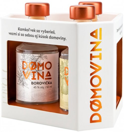 Domovina Mix chutí + 3Pack 0,05L, DB