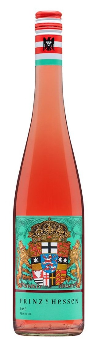 Prinz von Hessen Rosé Feinherb BIO 0,75L, PDO, r2023, ruz, sc