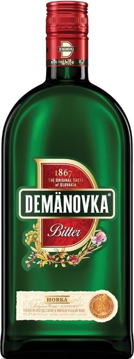 Demänovka Bylinná Horká 38% 0,5L, liker