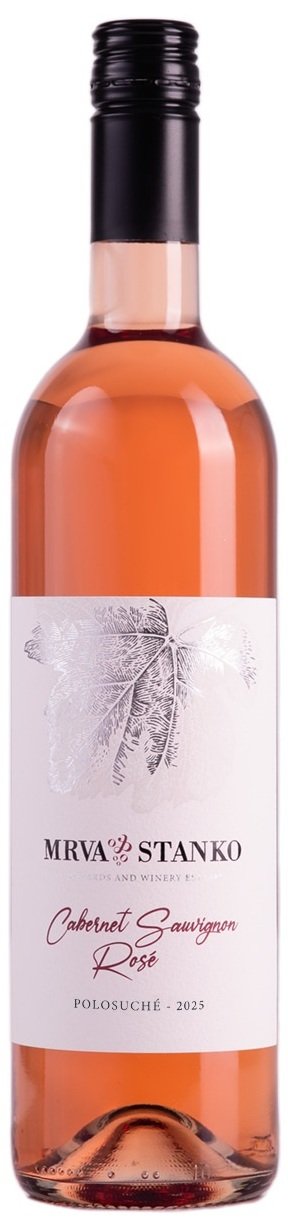 Mrva & Stanko Cabernet Sauvignon rosé 0,75L, r2025, vin, ruz, plsu, sc