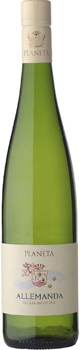Planeta Allemanda Moscato Bianco BIO 0,75L, DOC, r2025, bl, su, sc