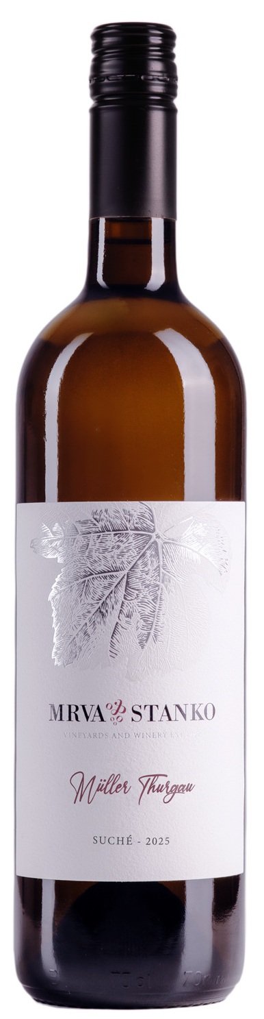 Mrva & Stanko Müller Thurgau 0,75L, r2025, vin, bl, su, sc