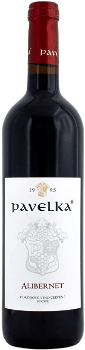 Pavelka Alibernet 0,75L, r2023, vzh, cr, su