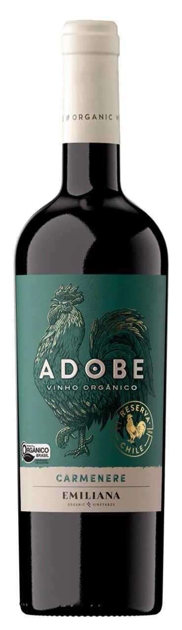 Emiliana Adobe Carmenére, BIO 0,75L, r2024, cr, su