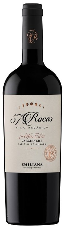Emiliana 57 Rocas Carmenere BIO 0,75L, r2022, cr, su