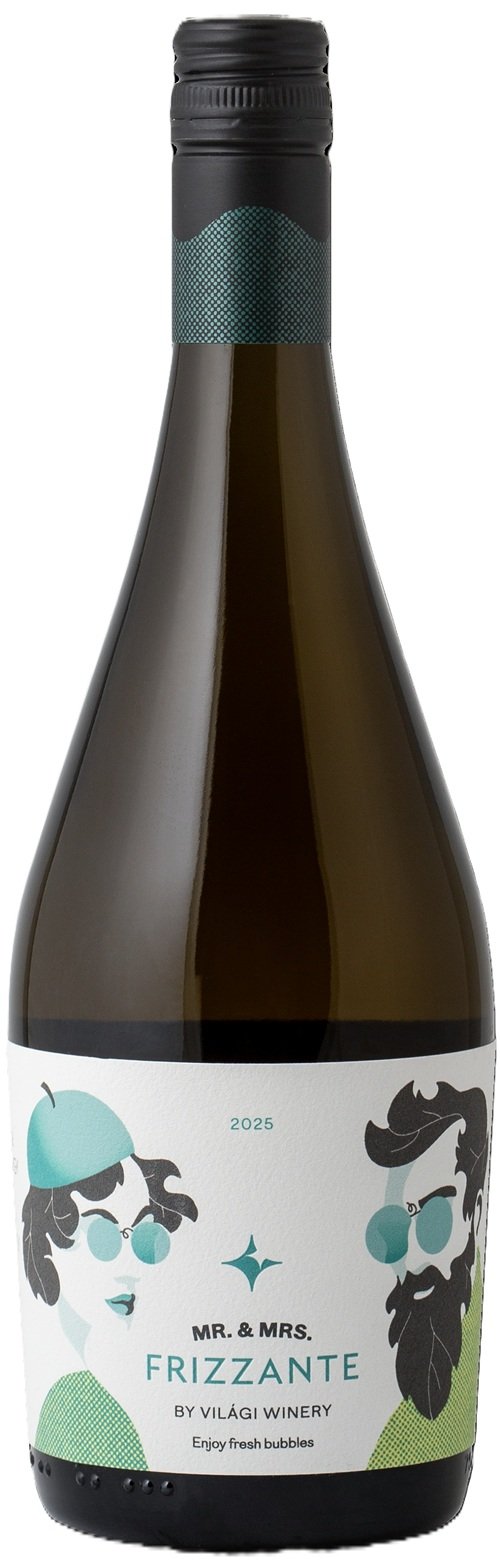 Világi Winery Mr. & Mrs. Frizzante 0,75L, r2025, sytper, bl, su, sc